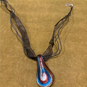 Elegant Multicolor Pendant Necklace